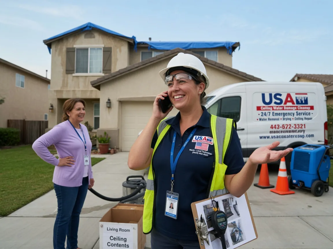 Ceiling Water Damage Restoration Clear, AK FAQs
